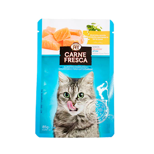 Alimento Húmedo para Gato Sabor Salmón y Atún 80 G Alimento Húmedo para Gato Sabor Salmón y Atún 80 G